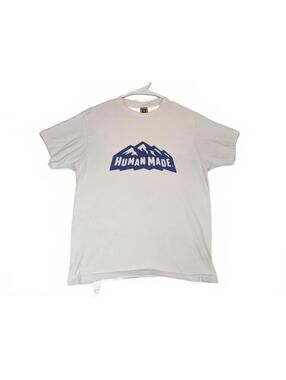 Human Made Graphic Logo Mountain Print Crewneck T Shirt Mens Small